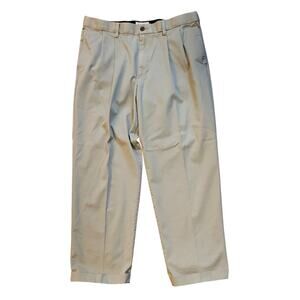 DOCKERS Khaki Relaxed Fit Chino Pants Slacks Men Size 36 X 30 (Actual) Cuffed